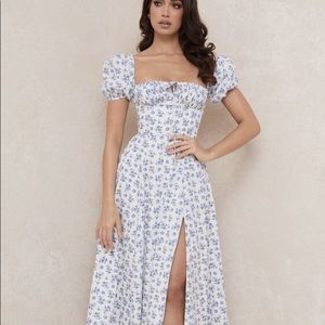 House of CB Blue Floral Dress
